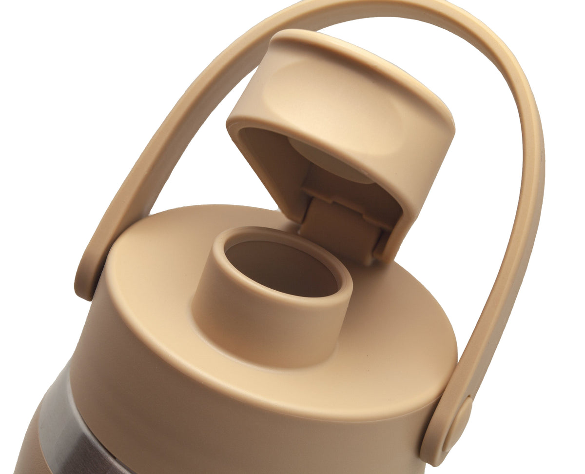 Thermal Drinkware – Canvas Bottle 355/473/710ml (12/16/24oz) Chocolate Brown colour