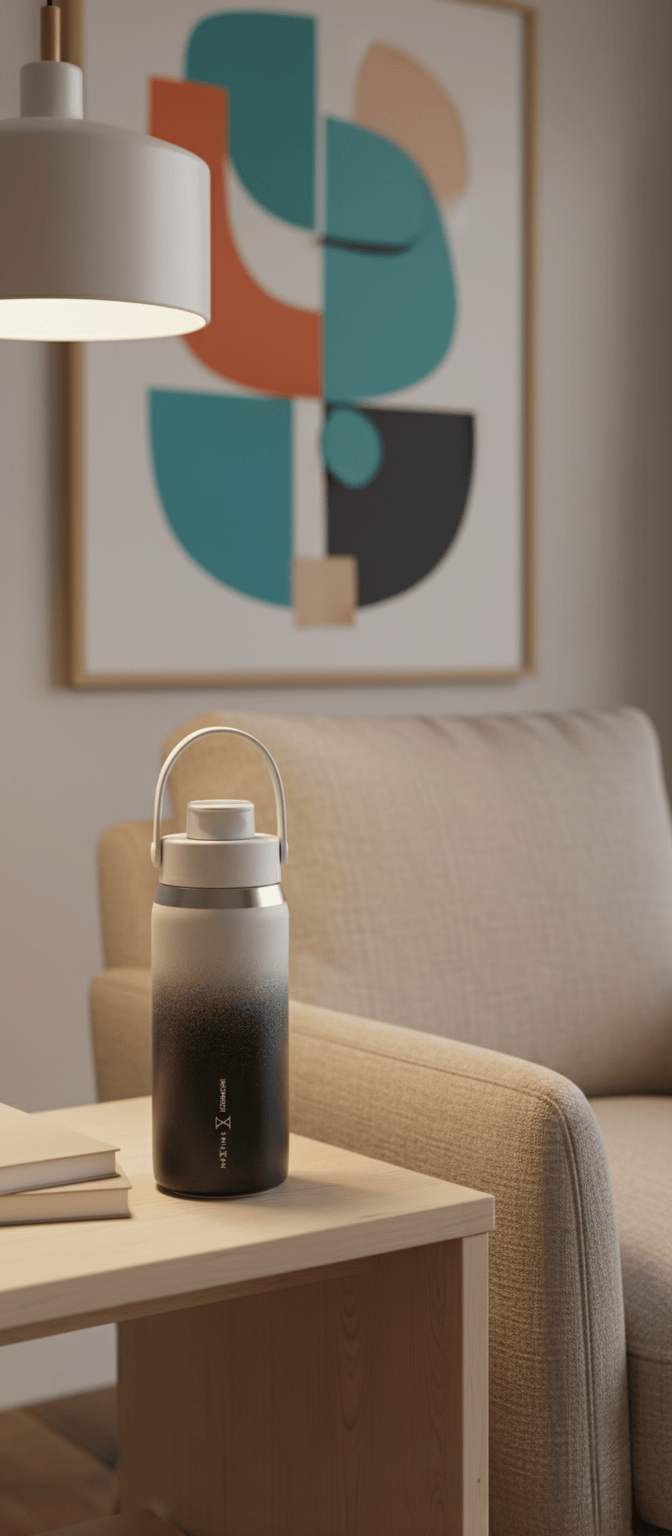 Thermal Drinkware – Canvas Bottle 355/473/710ml (12/16/24oz) Steel Grey colour