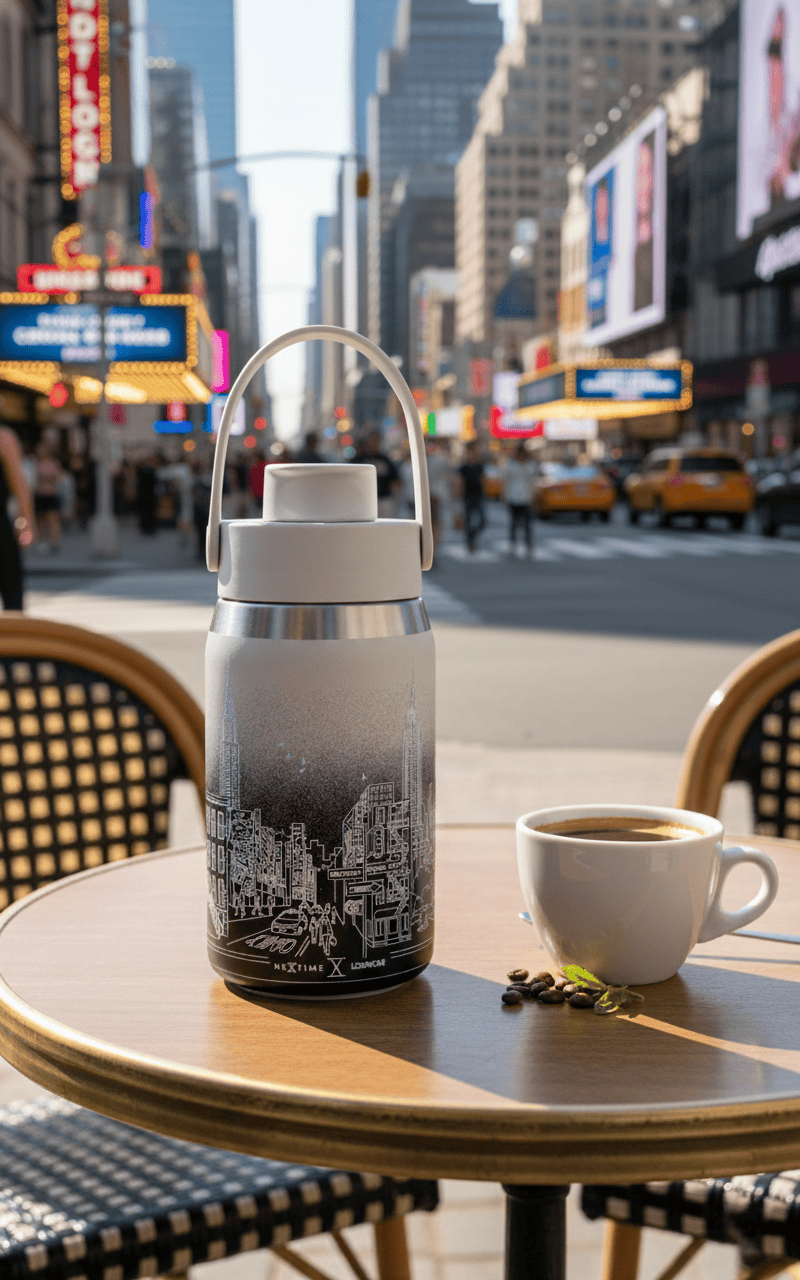 Thermal Drinkware – Skyline Bottle 355/473/710ml (12/16/24oz) New York