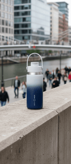 Thermal Drinkware – Canvas Bottle 355/473/710ml (12/16/24oz) Midnight Blue colour