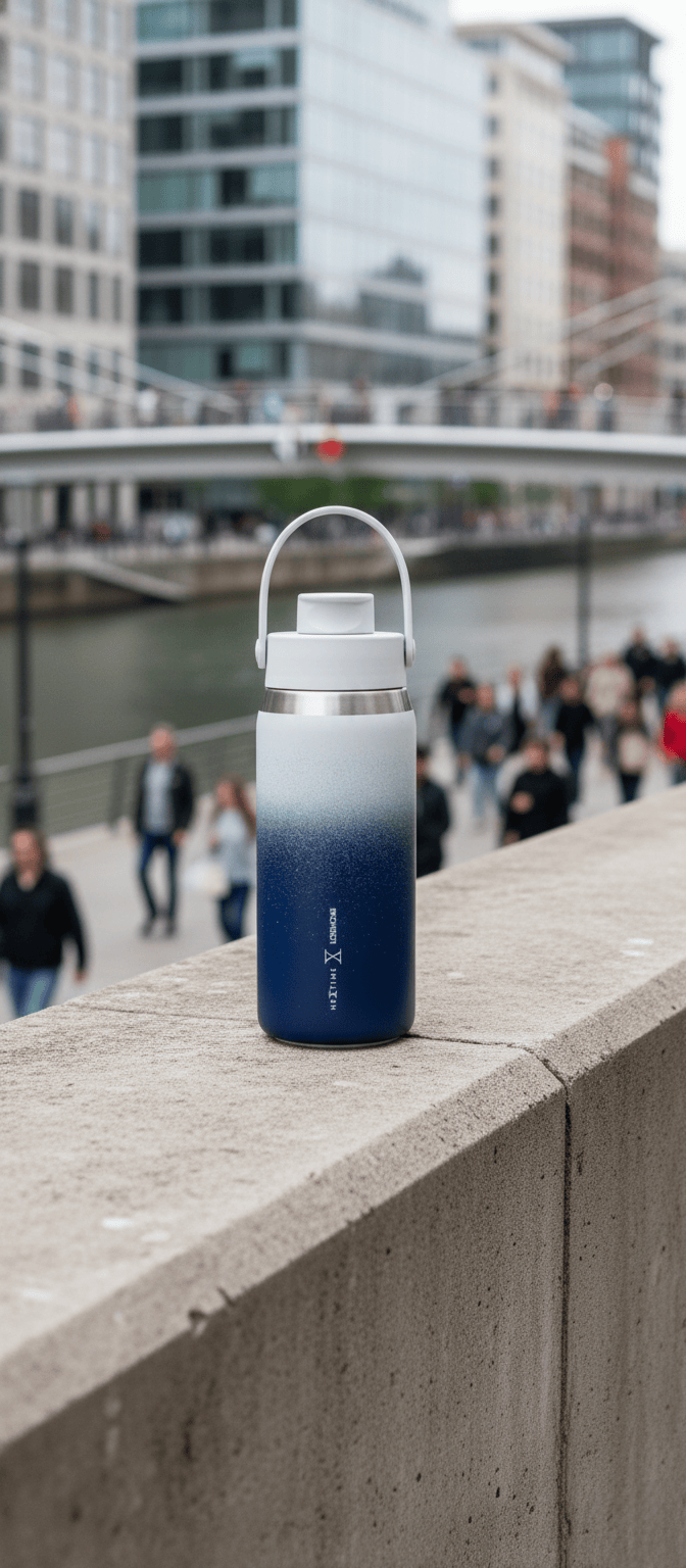 Thermal Drinkware – Canvas Bottle 355/473/710ml (12/16/24oz) Midnight Blue colour