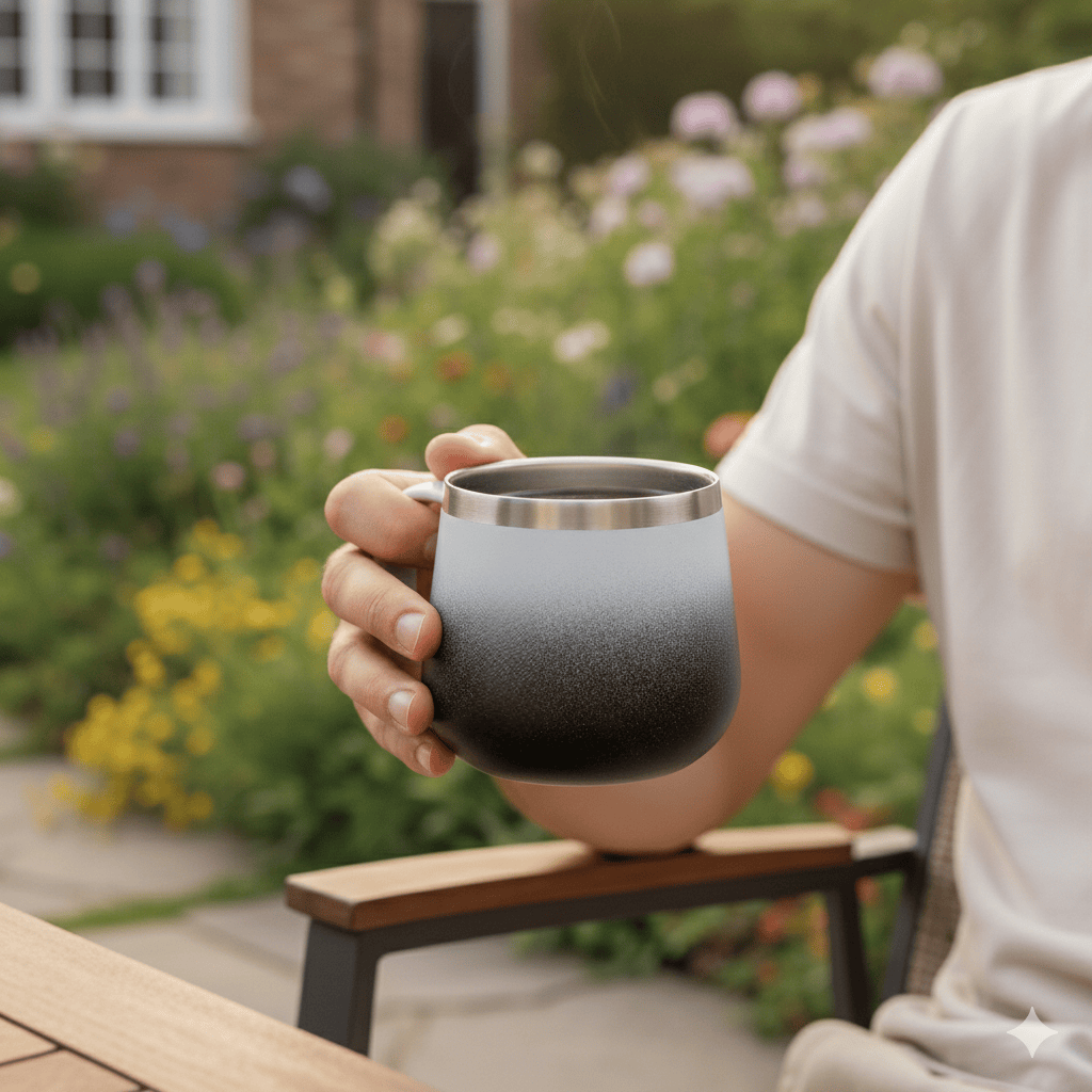 Thermal Drinkware - Chubby Mug 473ml (16oz) Steel Grey
