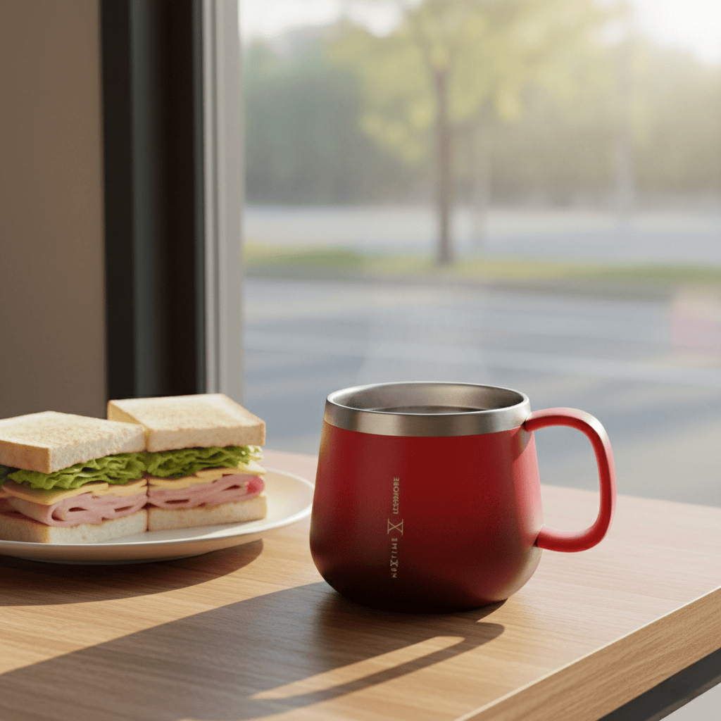 Thermal Drinkware - Chubby Mug 473ml (16oz) Royal Red