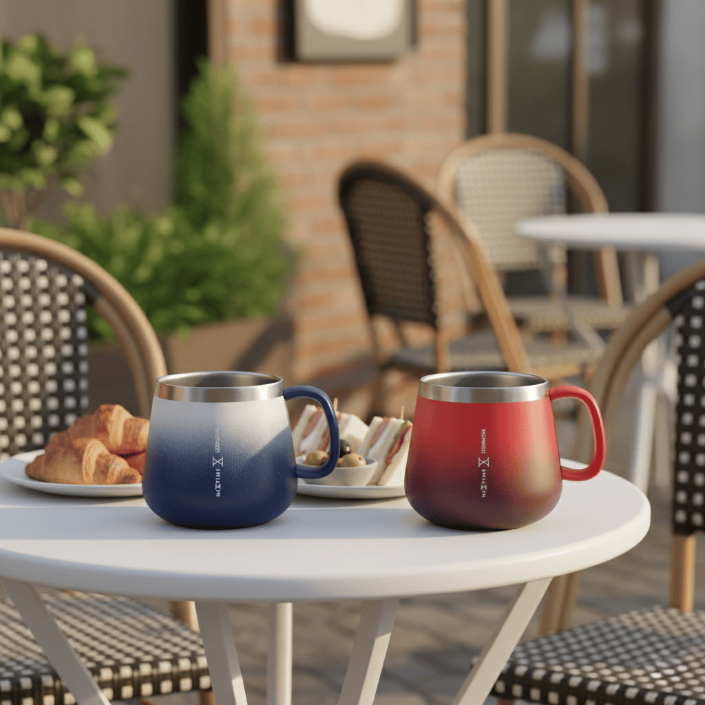 Thermal Drinkware - Chubby Mug 473ml (16oz) Royal Red