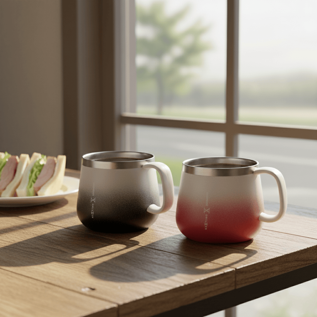 Thermal Drinkware - Chubby Mug 473ml (16oz) Cherry Blossom